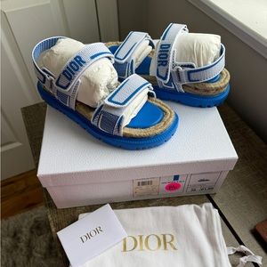 Dior Dioract Sandals in Blue